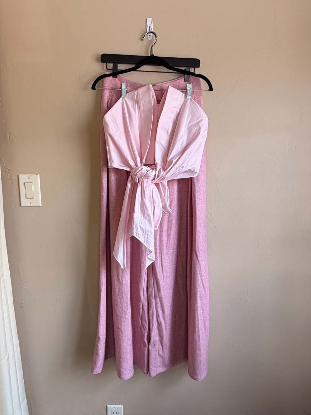 Acler Orchid Pink Pant & Bodice Set